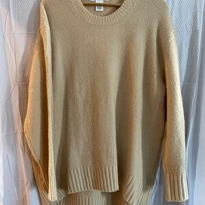 Workshop Republic Clothing Cream Crew Neck Sweater